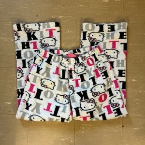 Hello Kitty Small Fuzzy Pajamas